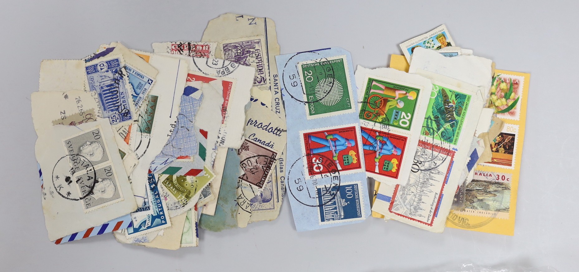 A quantity of various stamps